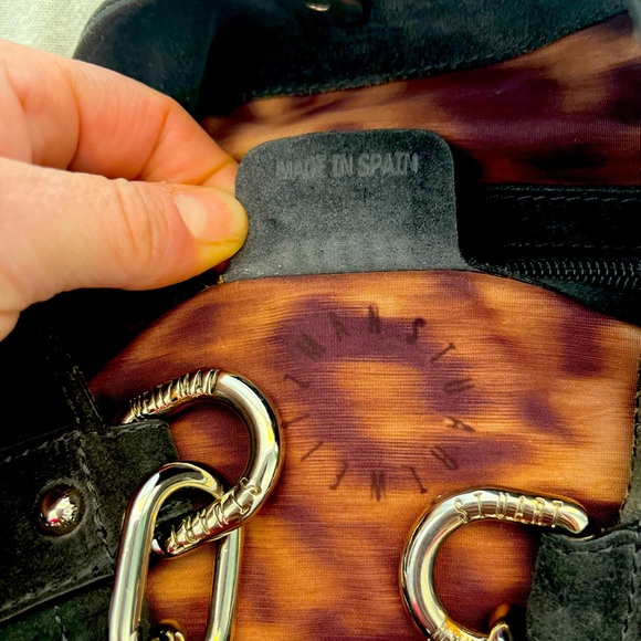 Stuart Weitzman Suede handbag - Picture 8 of 11